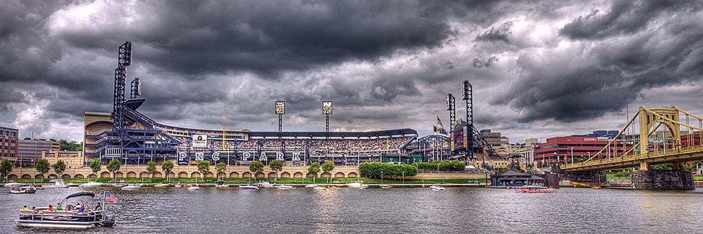 Stormy Panorama of PNC Park