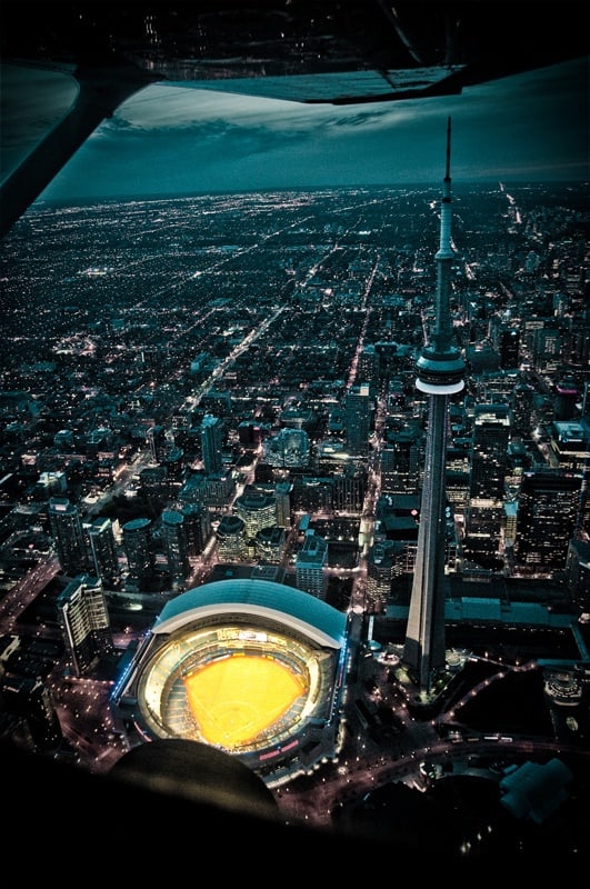 Sky View of Rogers Centre