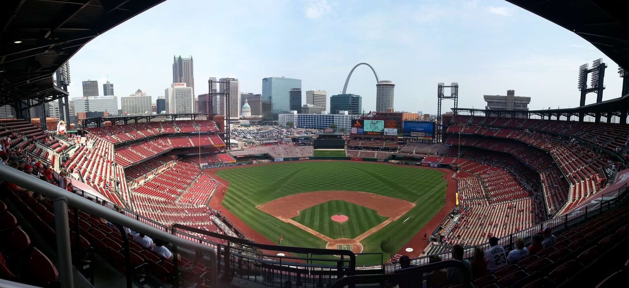 Panorama of Busch Stadium