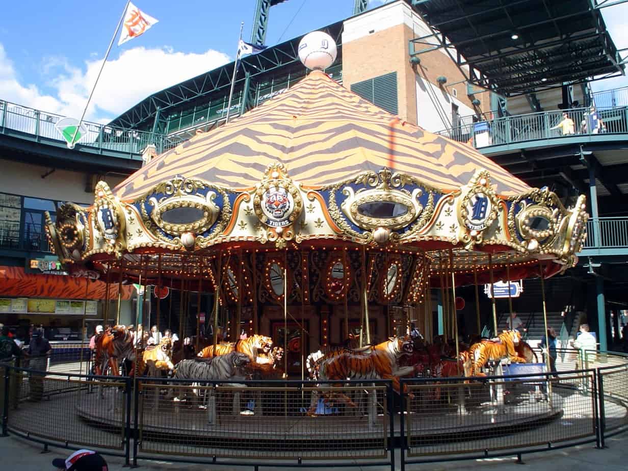 Carousel at Comerica Park