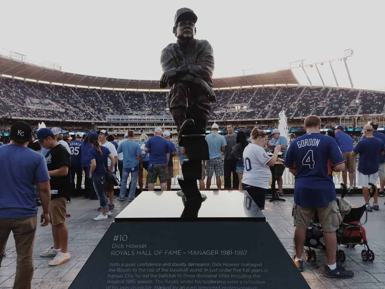 Howler Statue at Kauffman Stadium