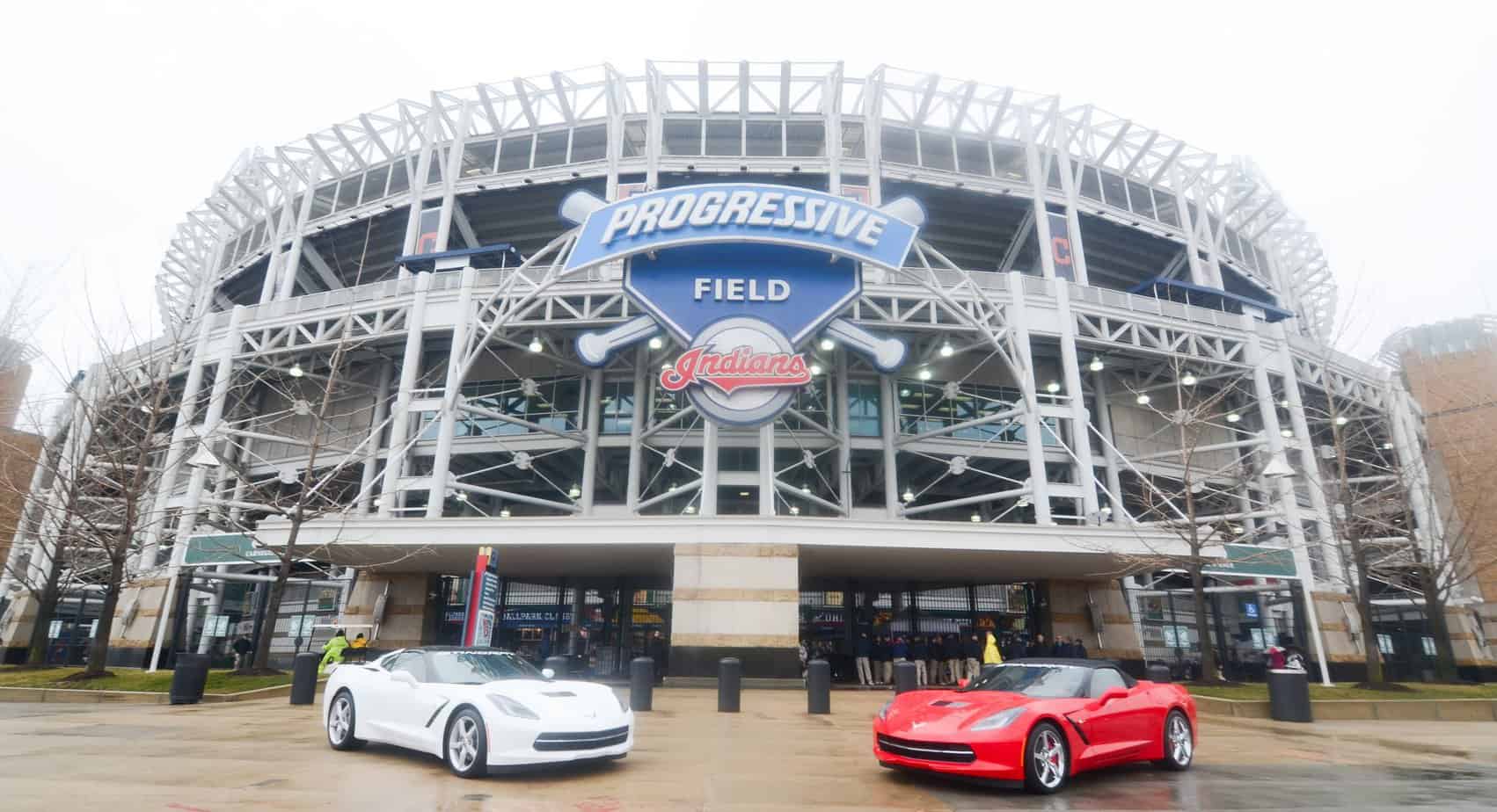 Exterior of Progressive Field