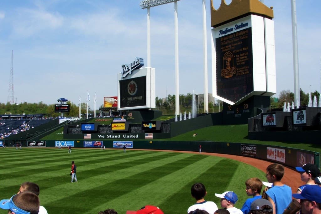 Rural View of Kauffman Stadium