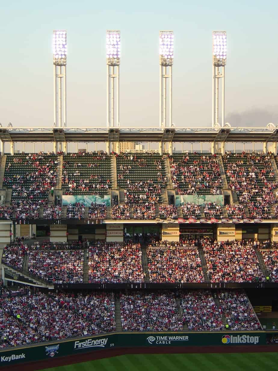 Seats at Progressive Field