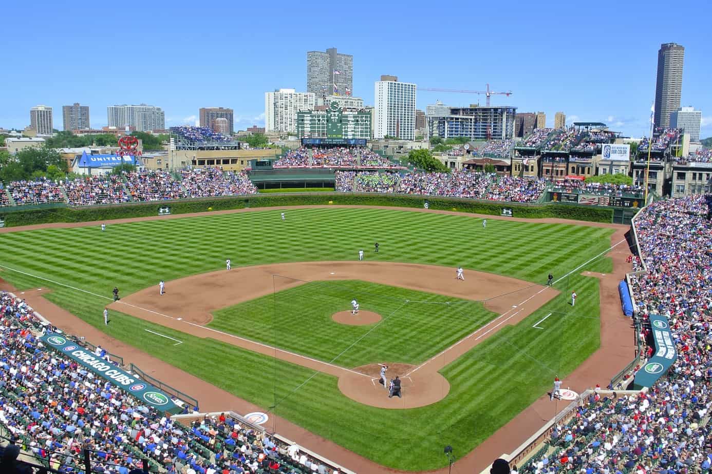 Sunny Day at Wrigley Field