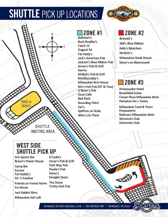 Brewers Stadium Seating Chart Map Two Birds Home