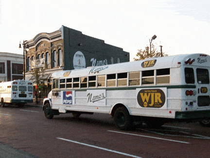 Nemo's Shuttle at Comerica Park