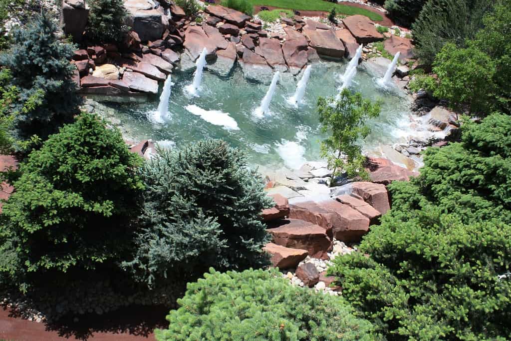 Fountains at Coors Fields