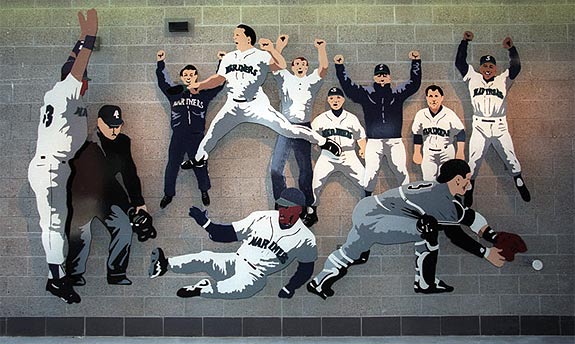 Mural at Safeco Field