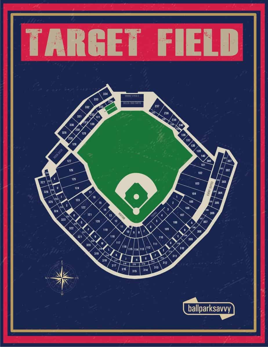 Target Field Seating Chart scaled