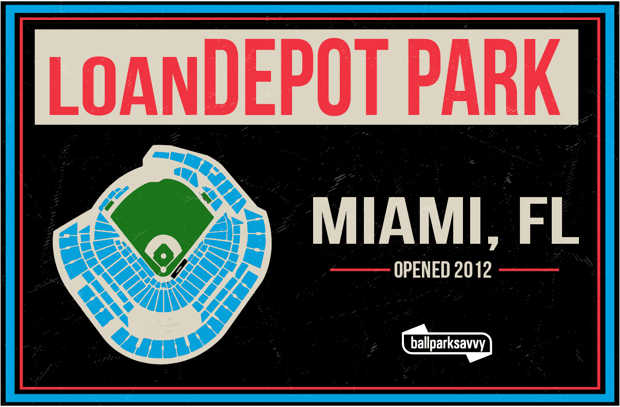 loanDepot park Seat Map