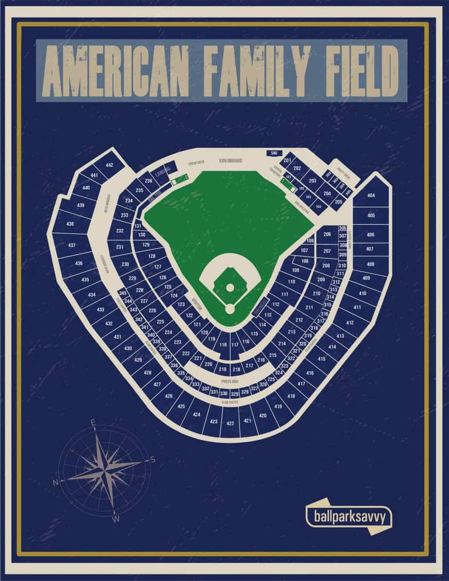 American Family Field Seating Chart scaled