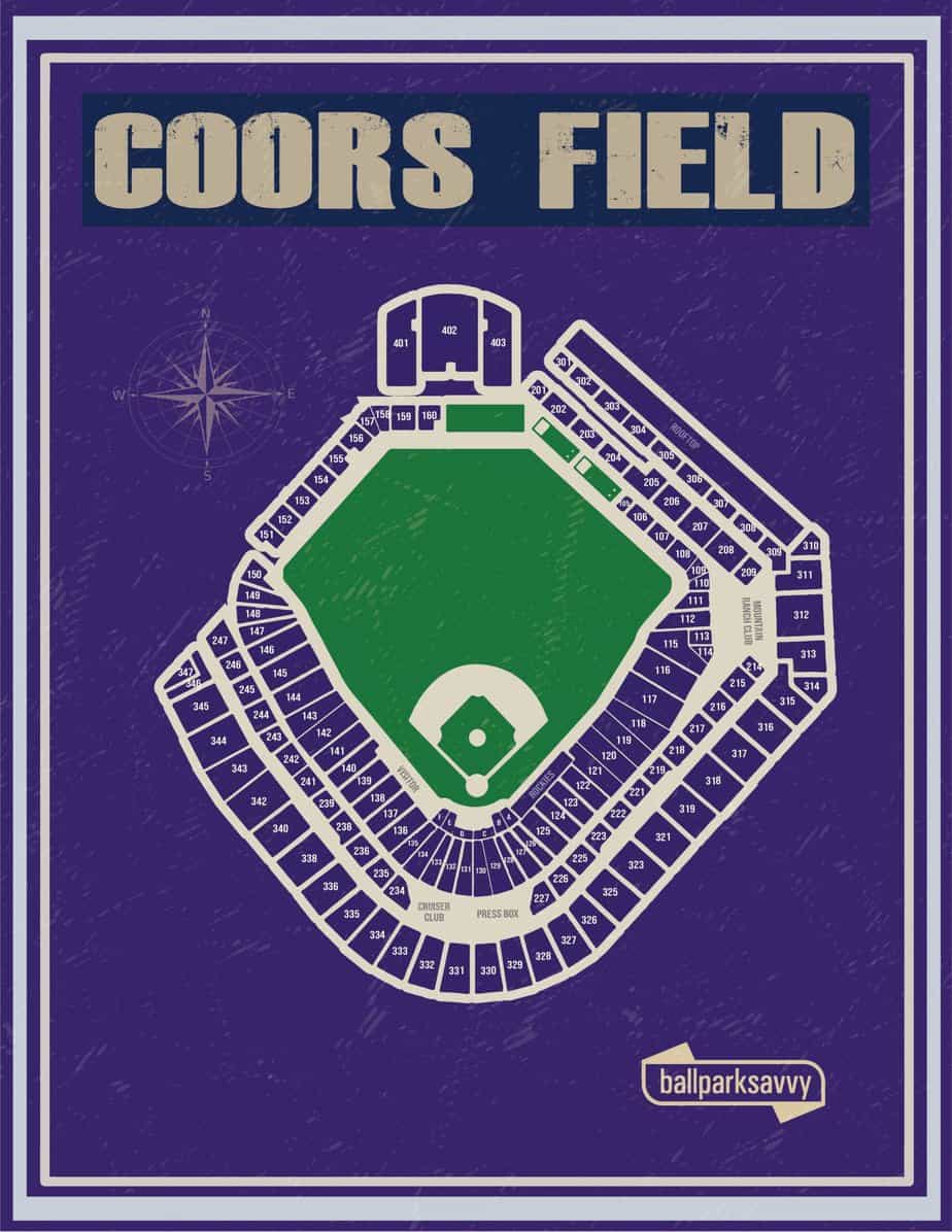 Coors Field Seating Chart scaled