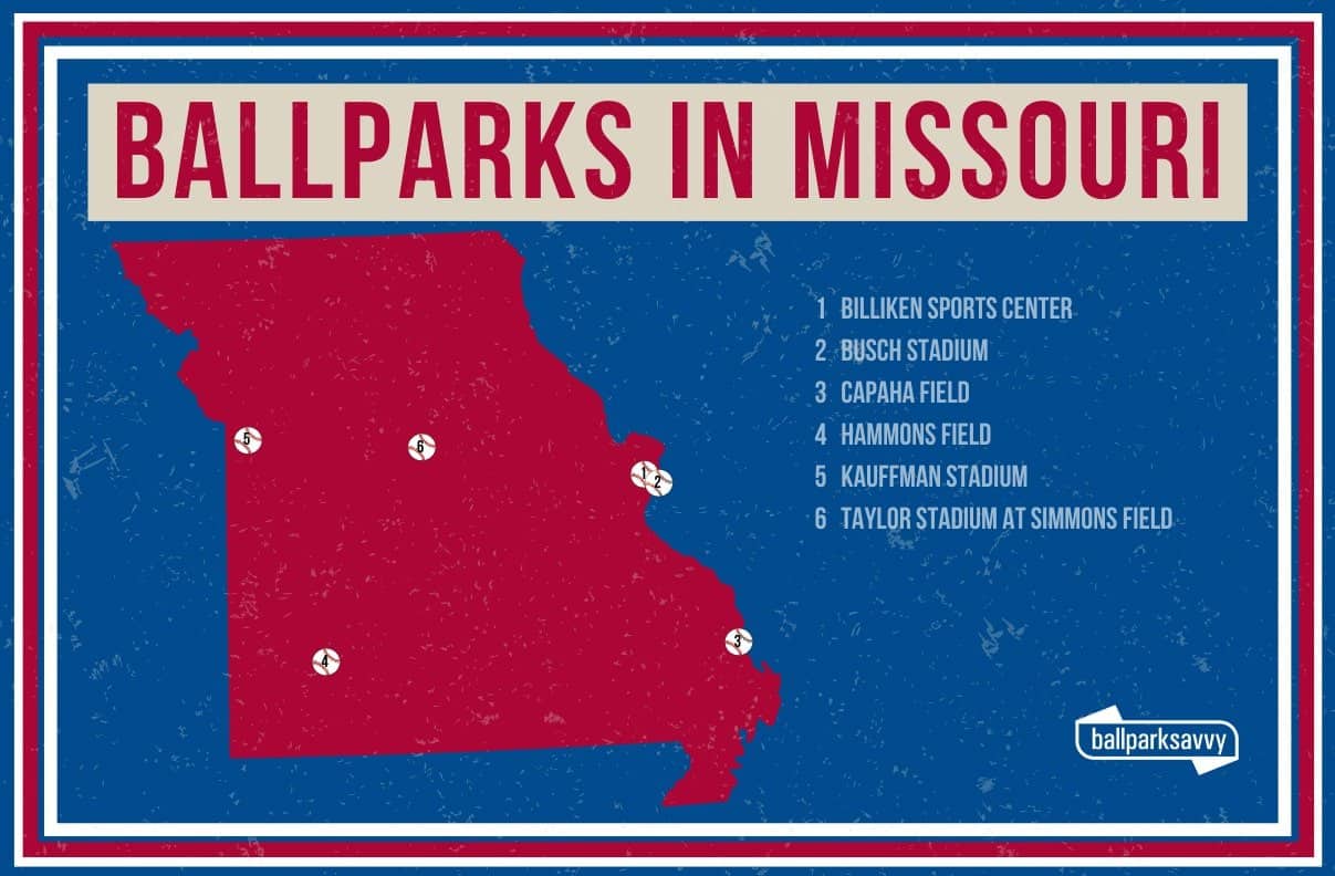 ballparks in Missouri
