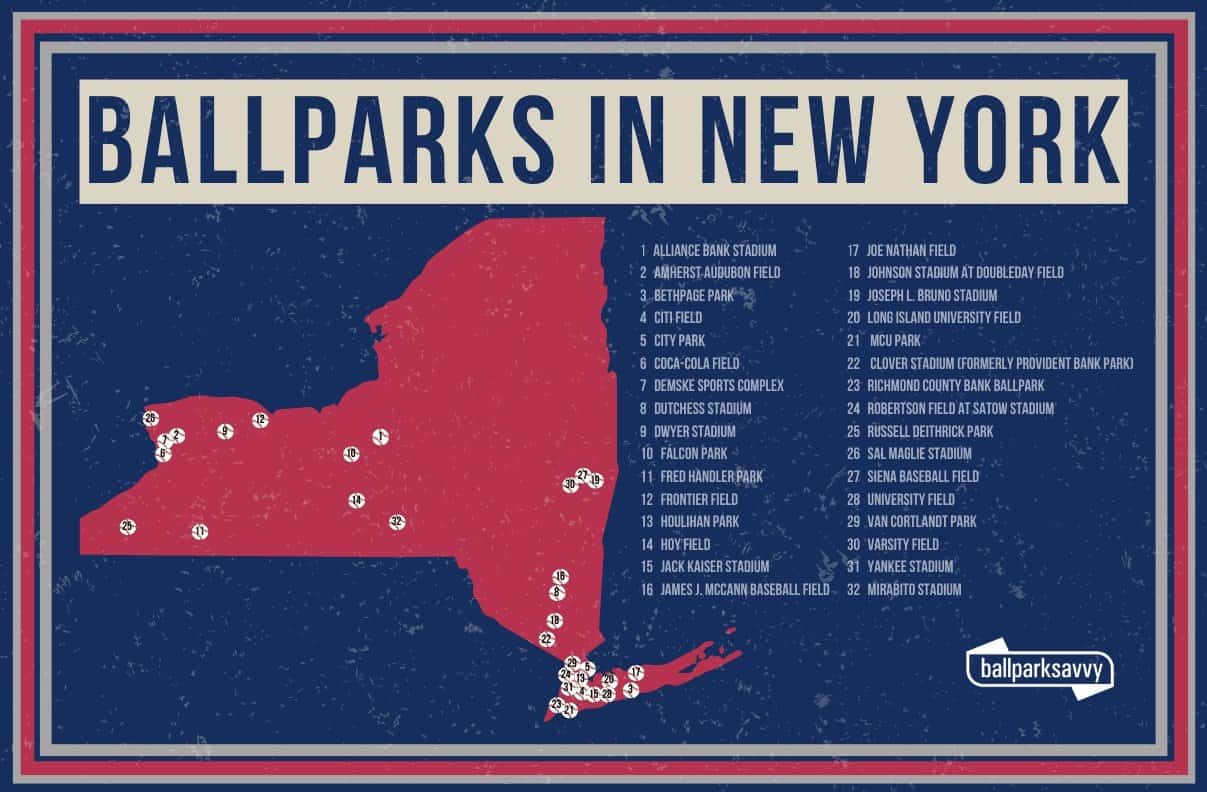New York Ballparks: 32 Must-See Parks for Baseball Fans