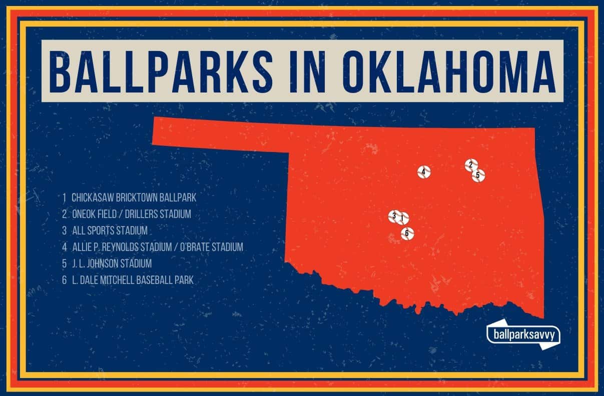 ballparks in Oklahoma