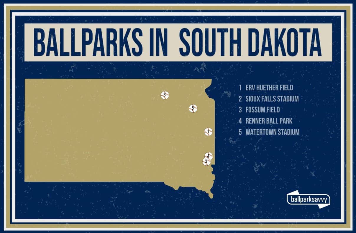 ballparks in South Dakota