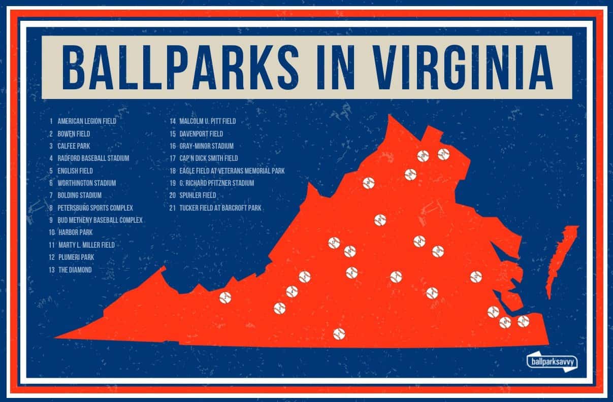 ballparks in Virginia