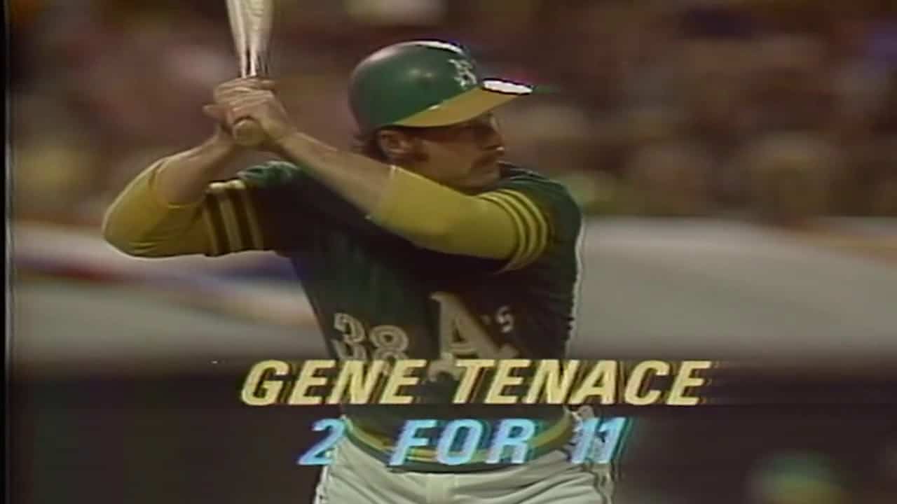 gene tenaces athletics career hi 1