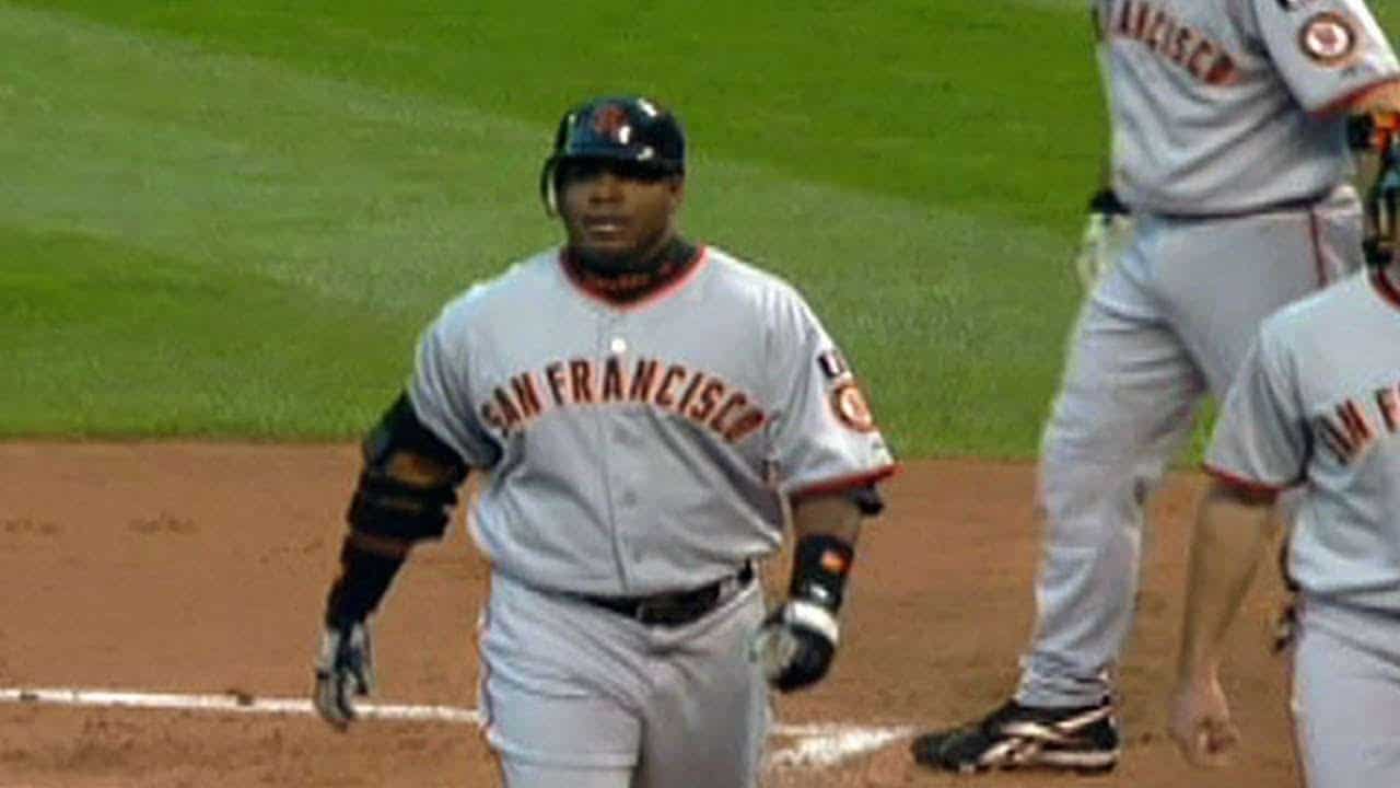sfcol barry bonds hits his 762nd