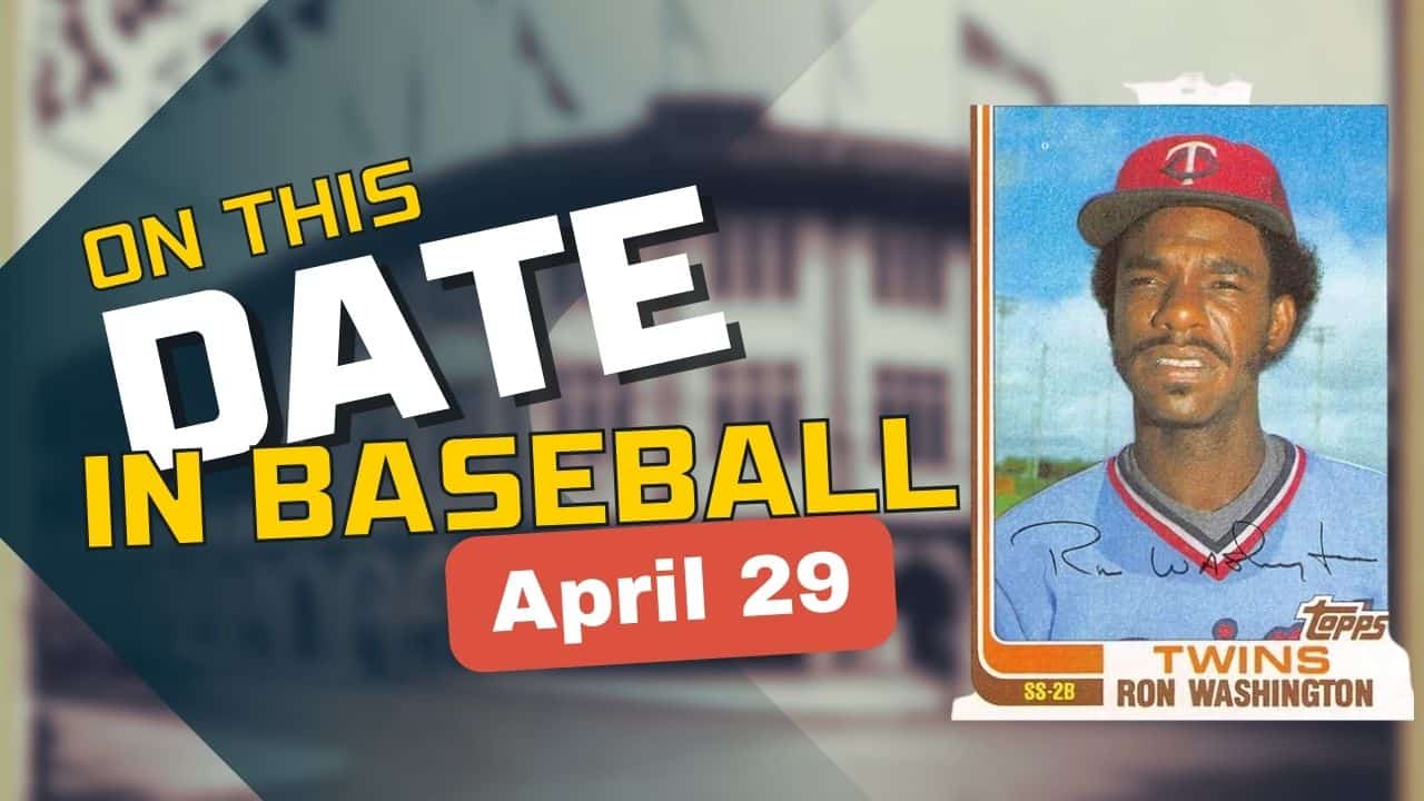 On This Date in baseball April 29