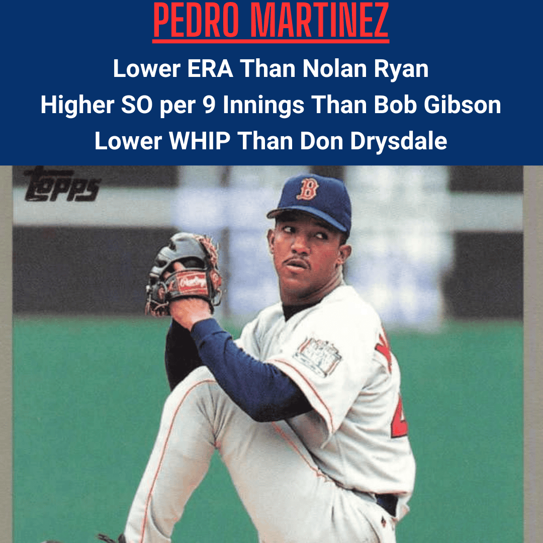How Do the All-Time Greats Actually Stack Up Against Each Other? 12 pedro superlative