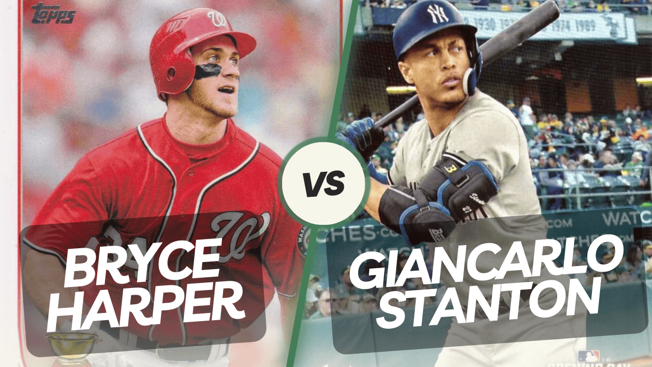 Bryce Harper vs Giancarlo Stanton Cover