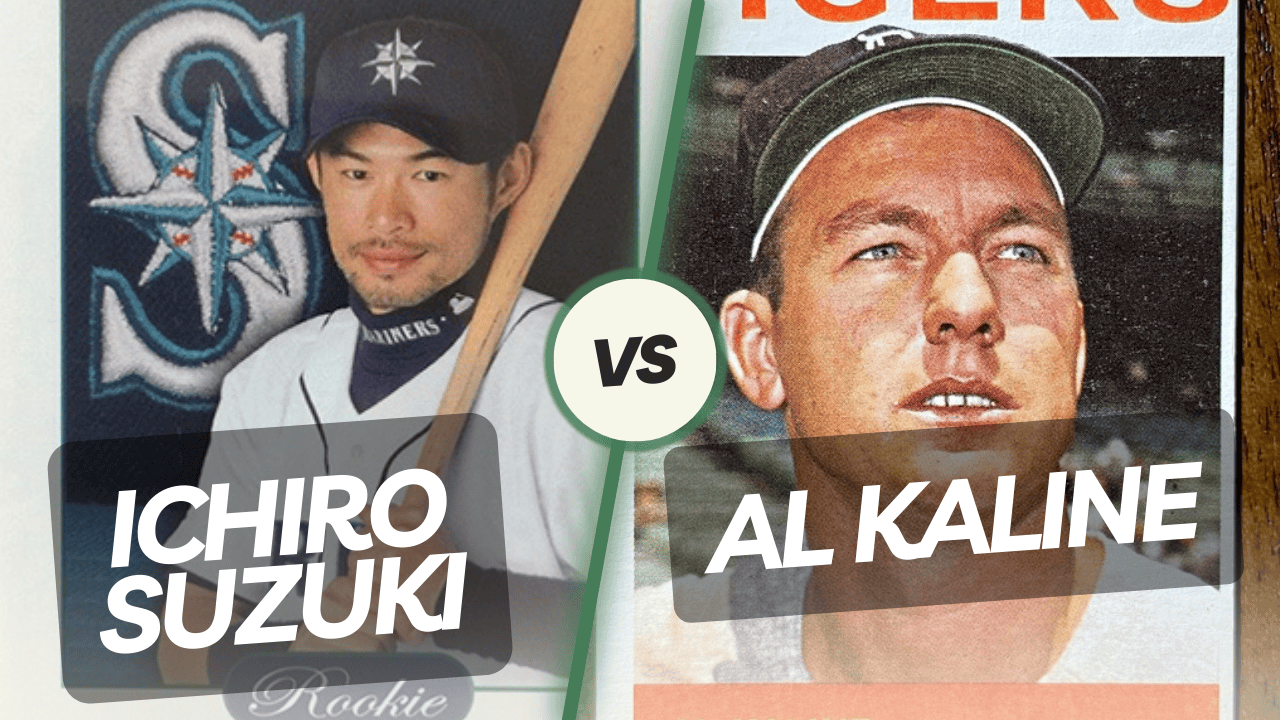 Ichiro Suzuki vs Al Kaline Cover