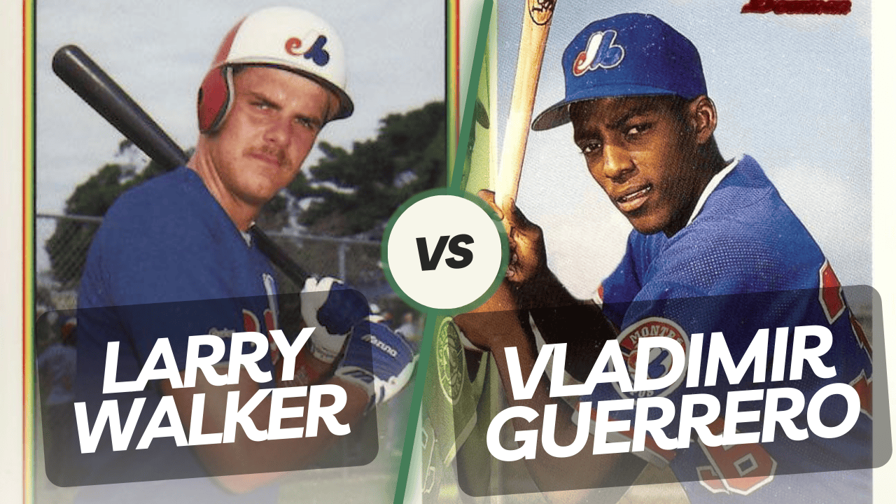 Larry Walker vs Vladimir Guerrero Cover
