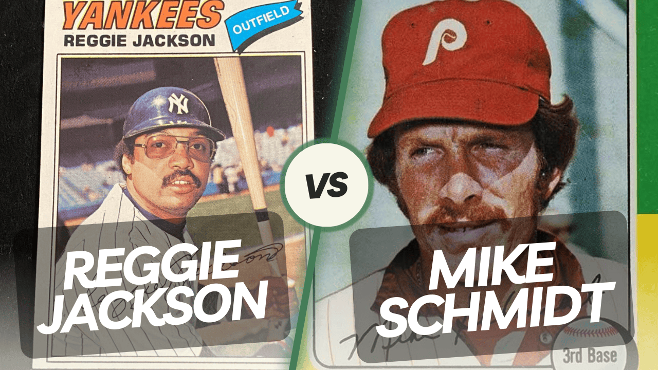 Reggie Jackson vs Mike Schmidt Cover