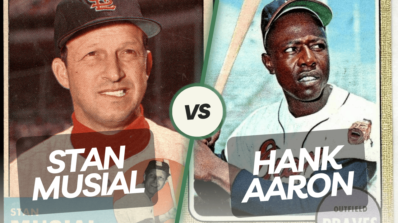 Stan Musial vs Hank Aaron Cover