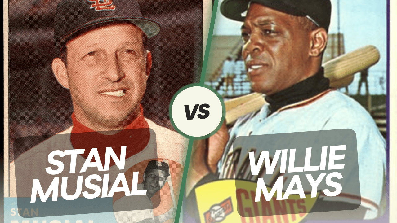 Stan Musial vs Willie Mays Cover