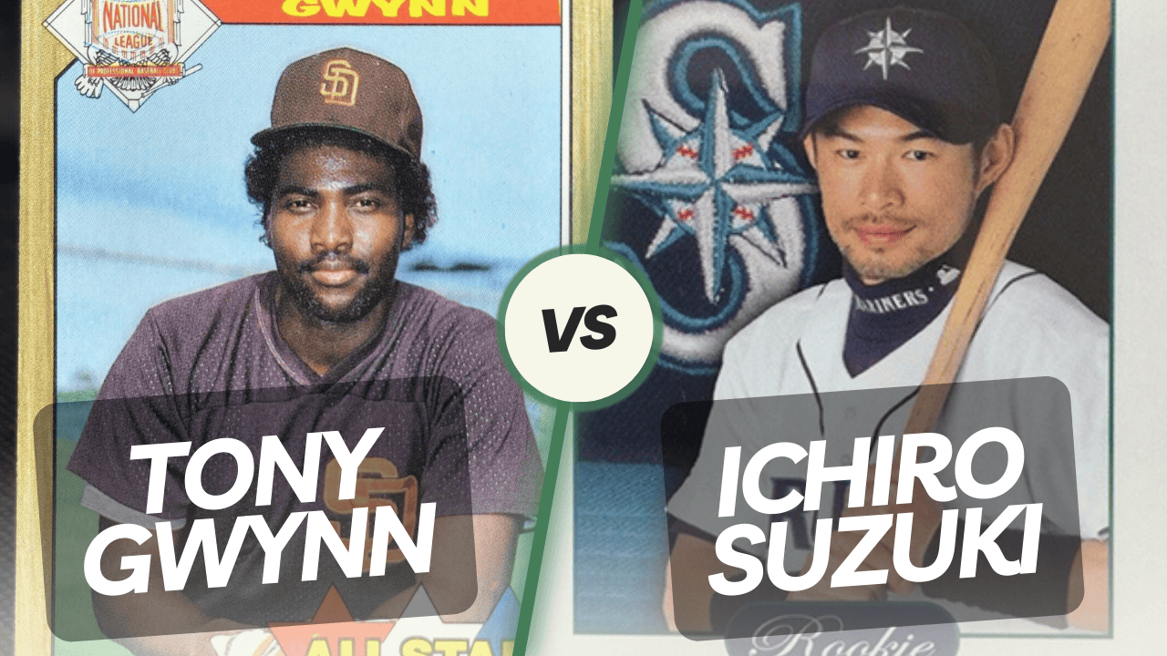 Tony Gwynn vs Ichiro Suzuki Cover