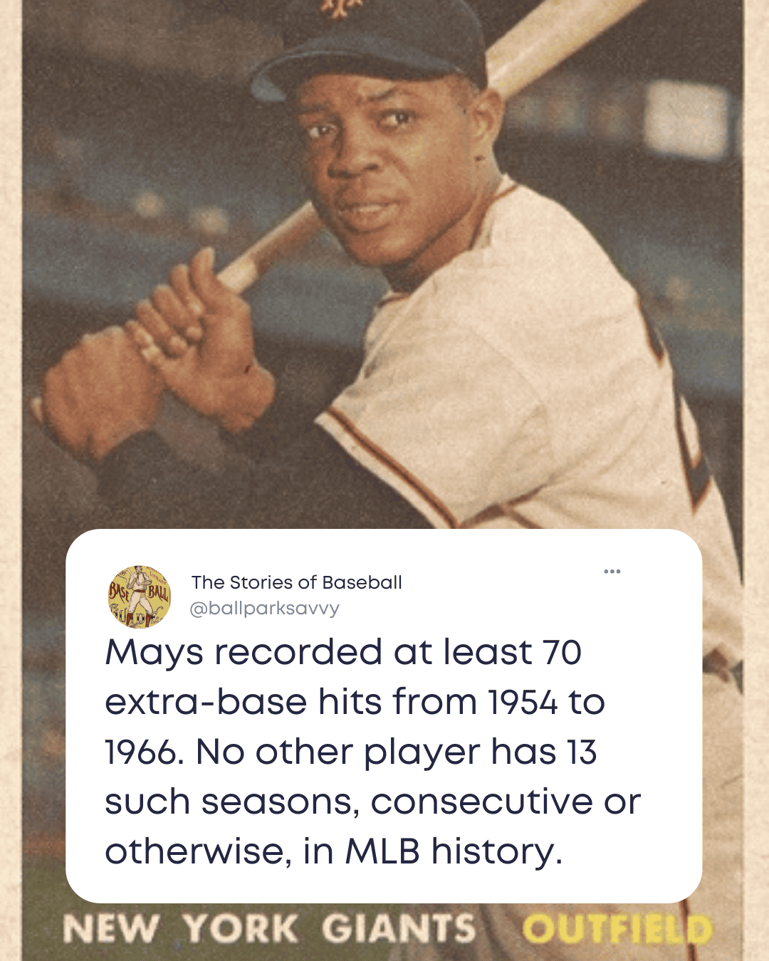Meet the Catch, the Swing, the Legend — Willie Mays 3 mays meme2