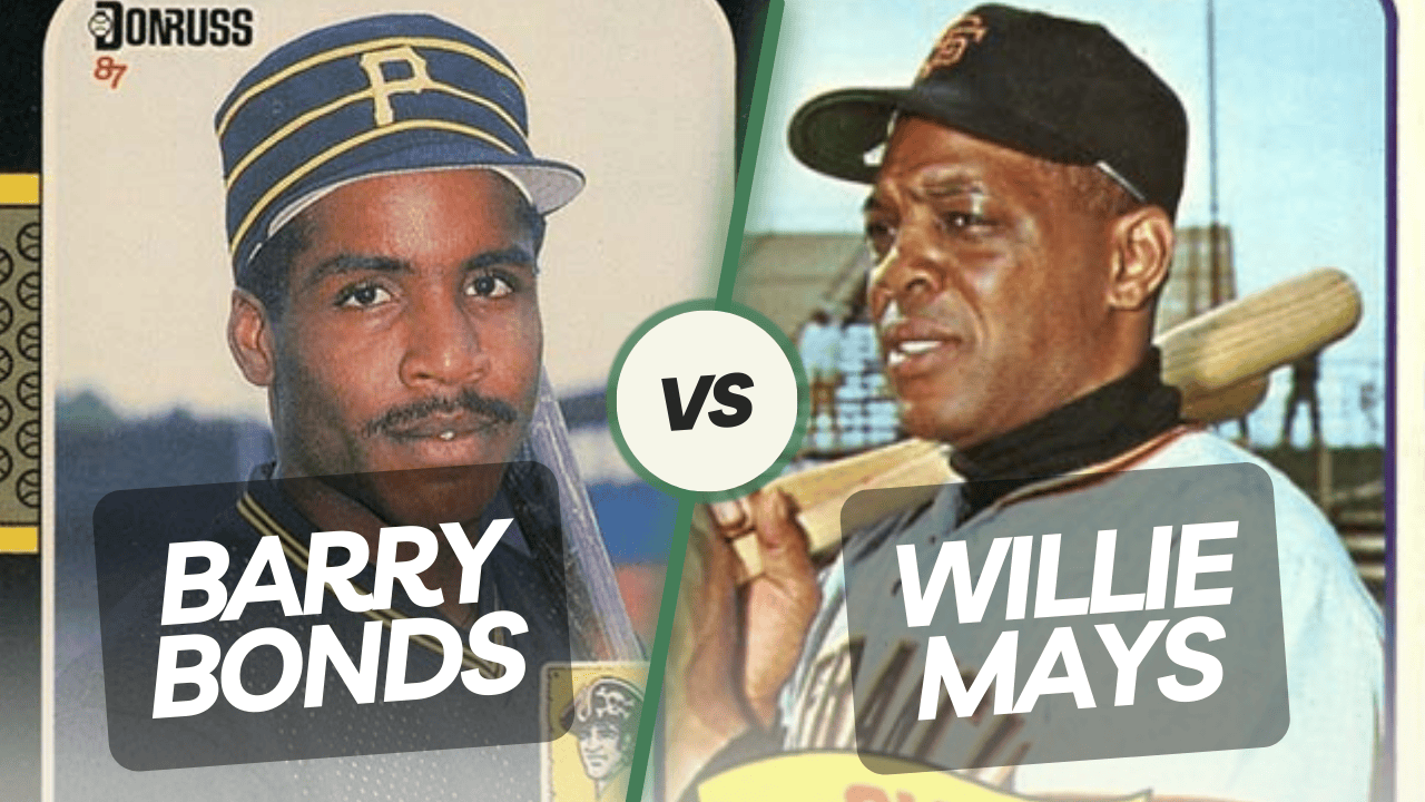Barry Bonds vs Willie Mays Cover
