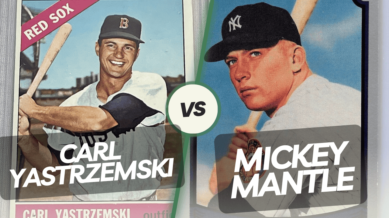 Carl Yastrzemski vs Mickey Mantle Cover