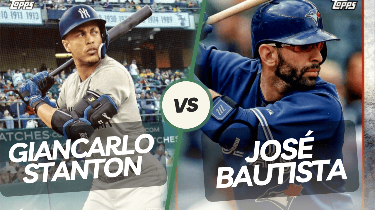 Giancarlo Stanton vs Jose Bautista Cover