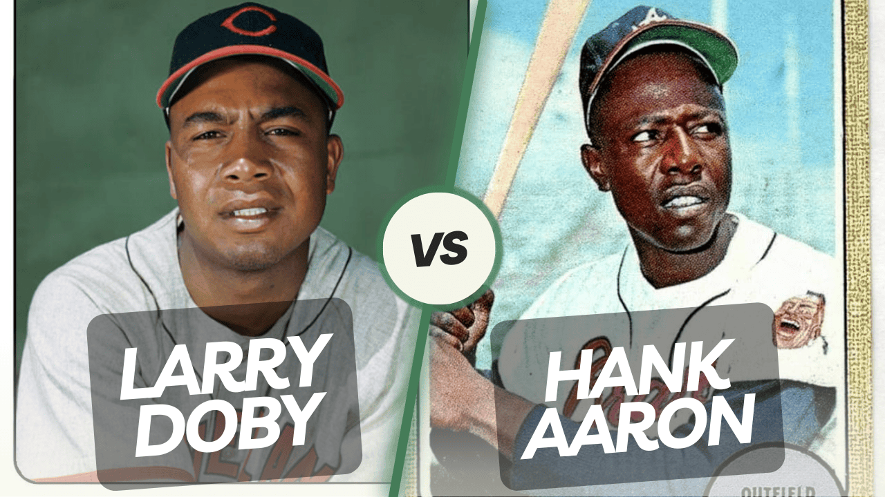 Larry Doby vs Hank Aaron Cover