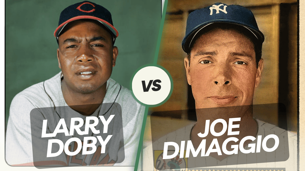 Larry Doby vs Joe DiMaggio Cover