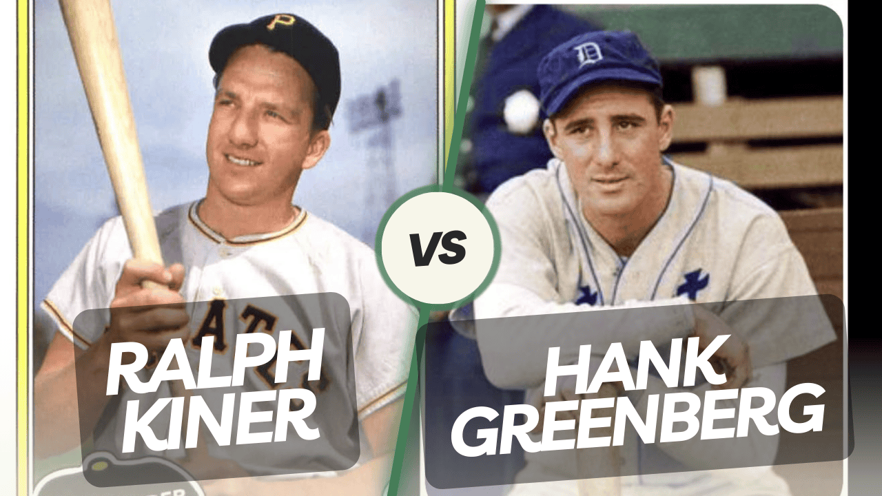 Ralph Kiner vs Hank Greenberg Cover