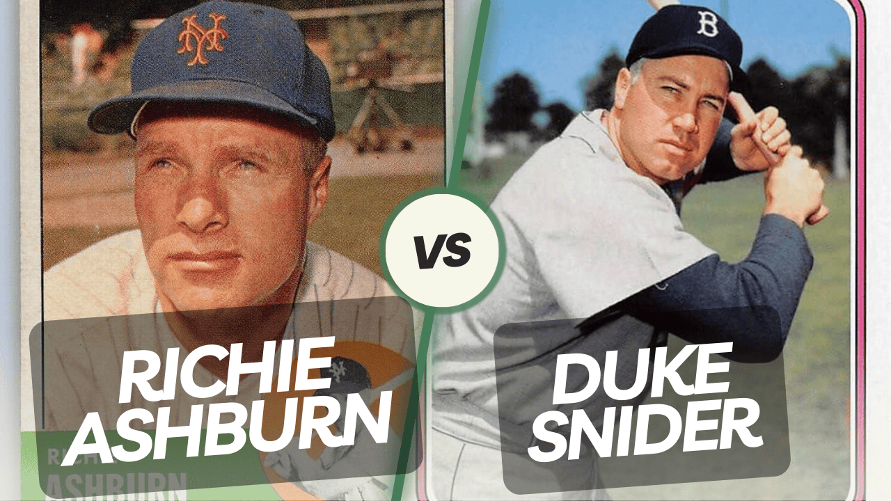 Richie Ashburn vs Duke Snider Cover