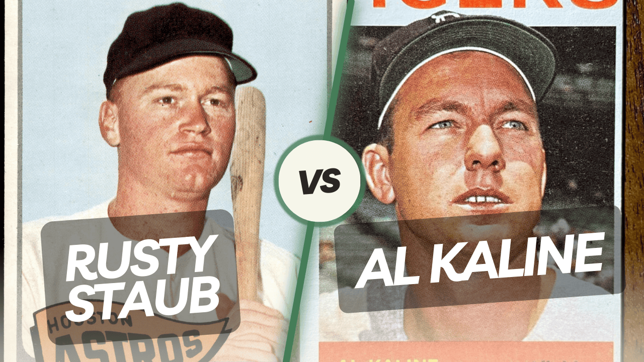 Rusty Staub vs Al Kaline Cover