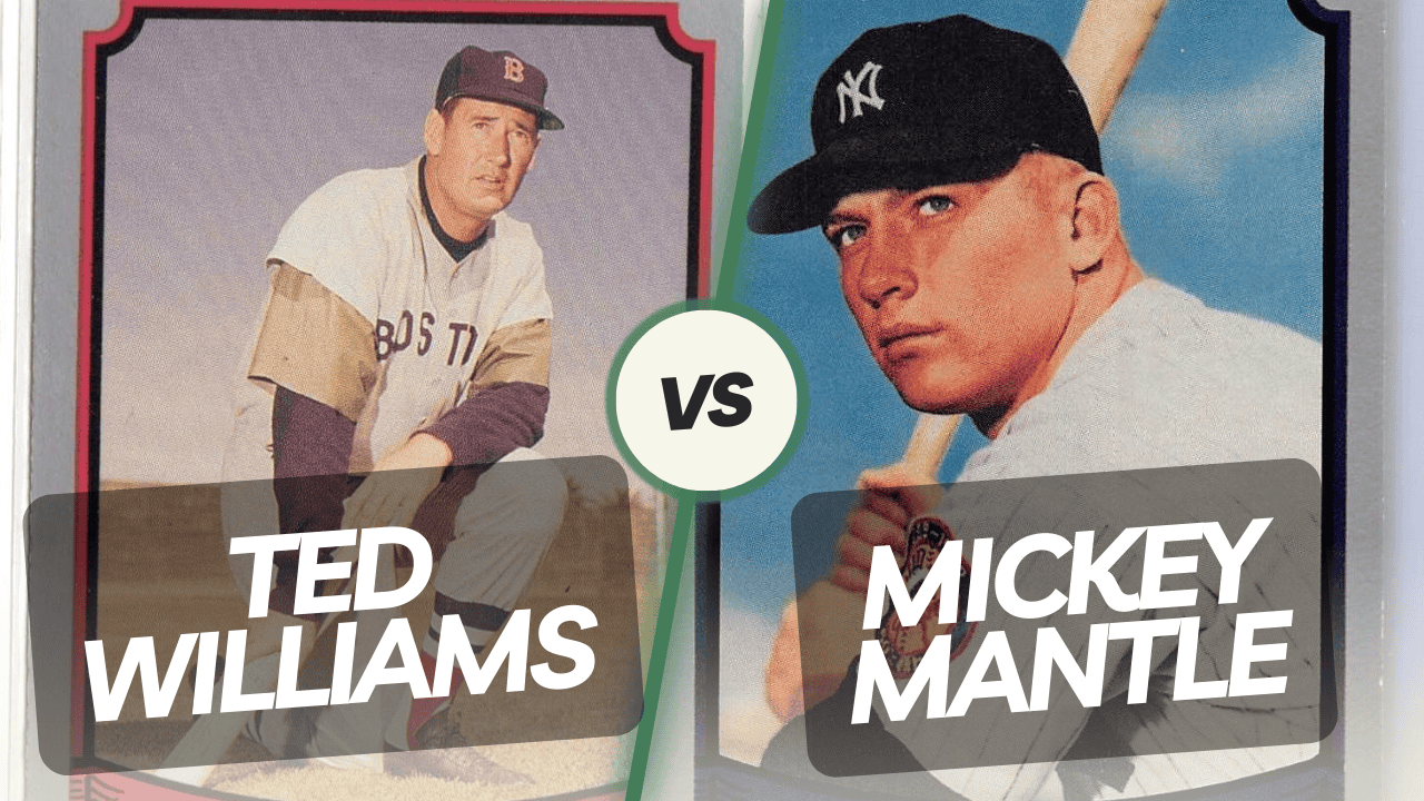 Ted Williams vs Mickey Mantle Cover