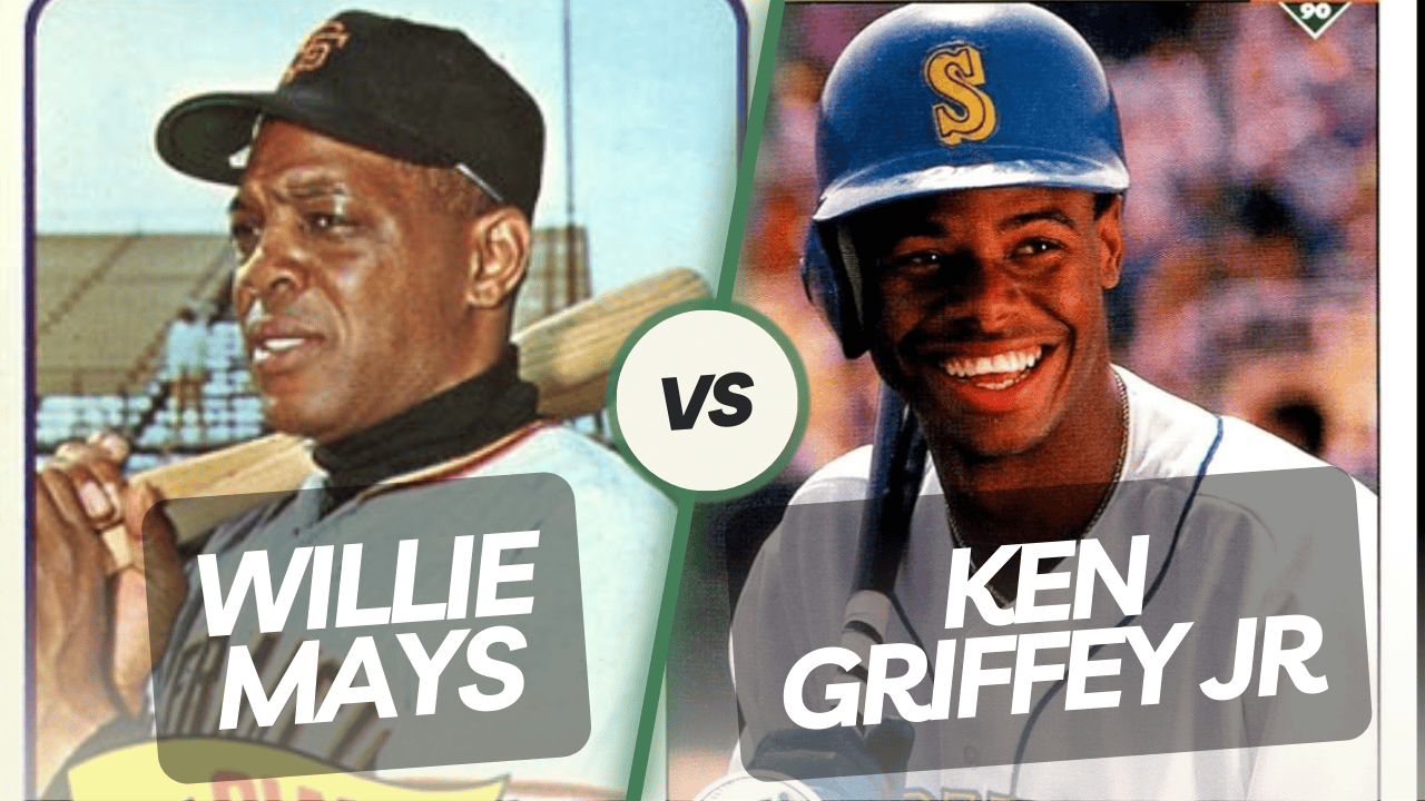 Willie Mays vs Ken Griffey Jr Cover