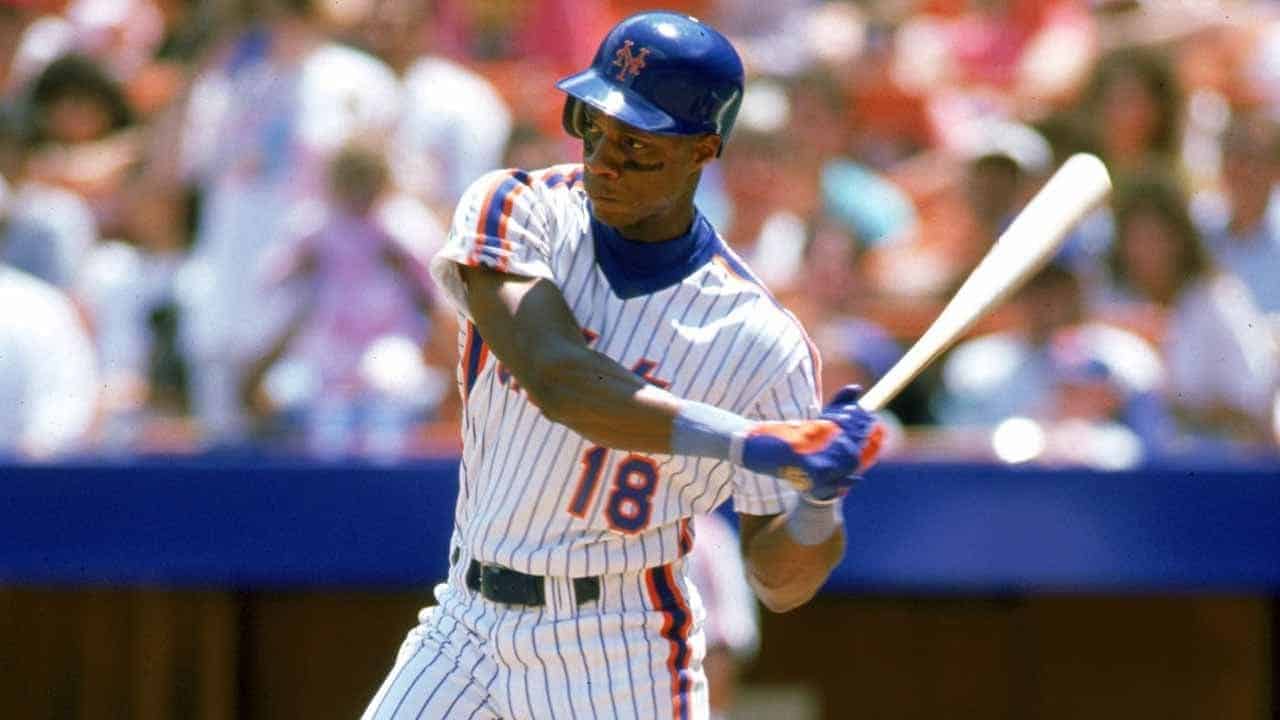 Meet the 15 Sluggers Who Owned the '80s 13 Darryl Strawberry celebrating a home run, showcasing his dominance in Mets history.