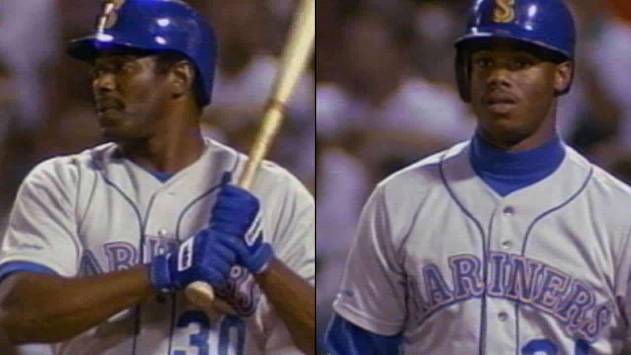 Like Father, Like Son: Baseball's Greatest Dynasties 2 griffeys hit back to back home r