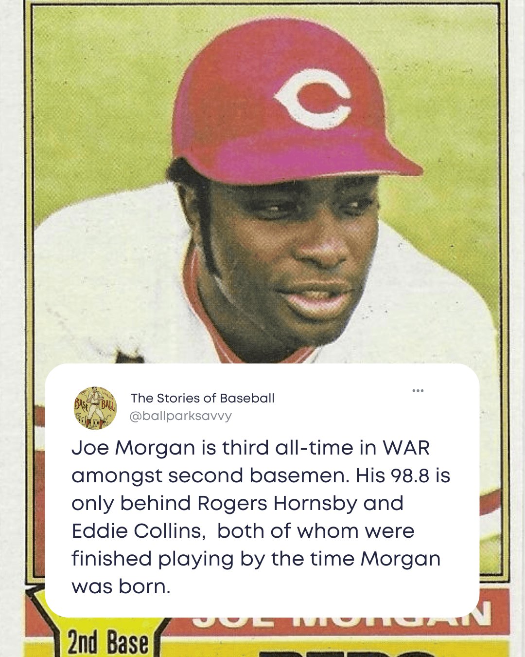 8 Joe Morgan Moments That Remind You How Good He Really Was 2 morgan meme1