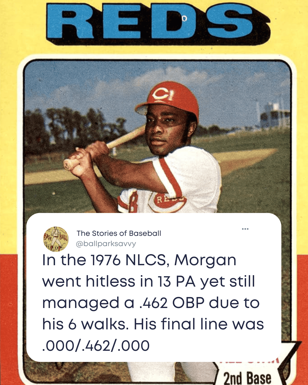 8 Joe Morgan Moments That Remind You How Good He Really Was 5 morgan meme4