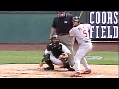 albert pujols mlb debut makes de 1