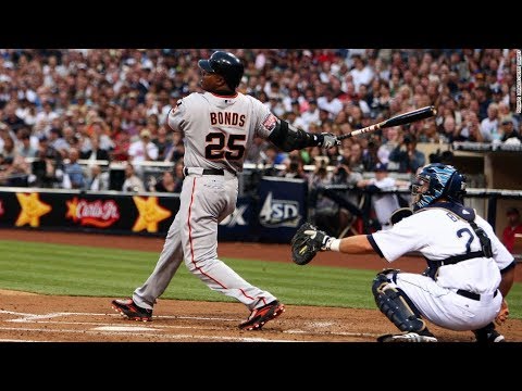 Walk-Up Anthems That Became Part of the Game 19 Barry Bonds hits his record-breaking 73rd home run during the legendary 2001 season.